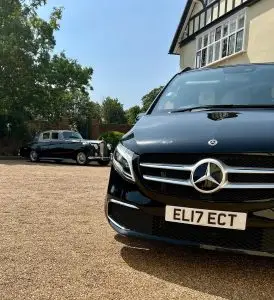 You will know we have arrived, ensuring our clients safely enter the correct vehicle.