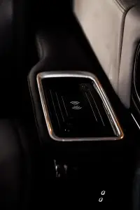 Armrests with wireless charging