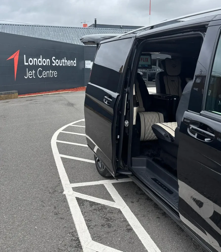 HNW and VIP Transport. Discreet and Professional service at Southend Jet Centre