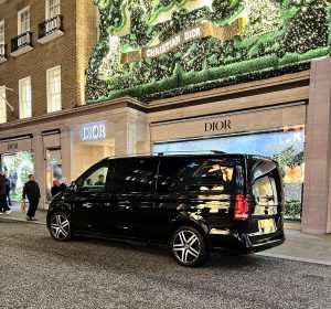 Premium Landjet Chauffeur driven Shopping Experience to Dior, Bond Street London