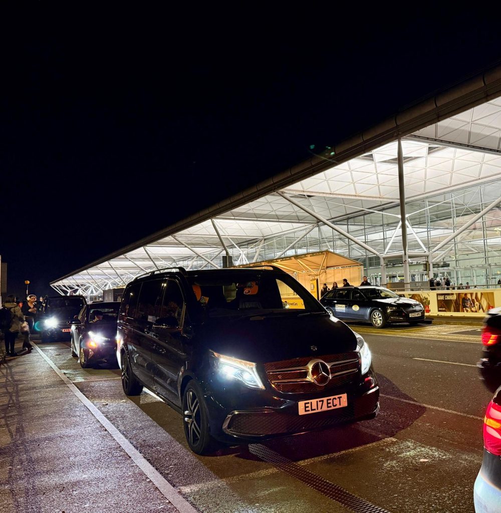 London Stansted Airport, drop off