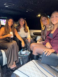 Group Night out travel to The NYX Restaurant, Brentwood.