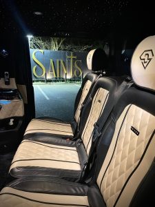 Saints, Brentwood through the doors of A Landjet