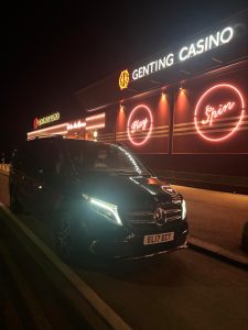 Luxury Landjet Chauffeur, wait and return at Genting Westcliff Casino