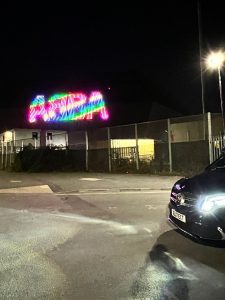 Luxury Mercedes V Class Landjet to ABBA Voyage, Stratford, London