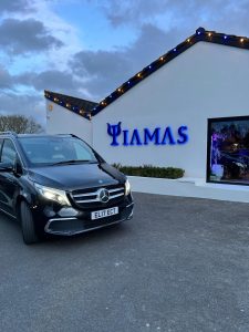 Luxury Landjet Chauffeur journey to Yiama's, Brentwood Greek Restaurant