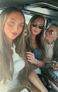 Ladies off to a Runaway Music Festival, at Chelmsford City Racecourse
