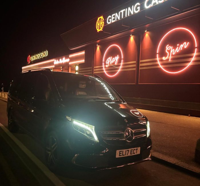 Luxury Landjet Chauffeur, wait and return at Genting Westcliff Casino