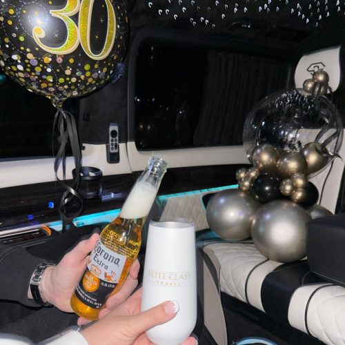 30th Birthday Luxury Airport Transfer to Heathrow with Refreshments